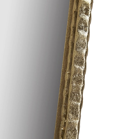 Madison Park 45 Mia Gold Metal Arch Wall Mount Wall Mirror