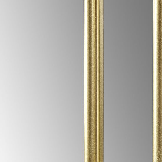 Martha Stewart 35.5 Regina Gold Arched Wall Mount Wall Mirror