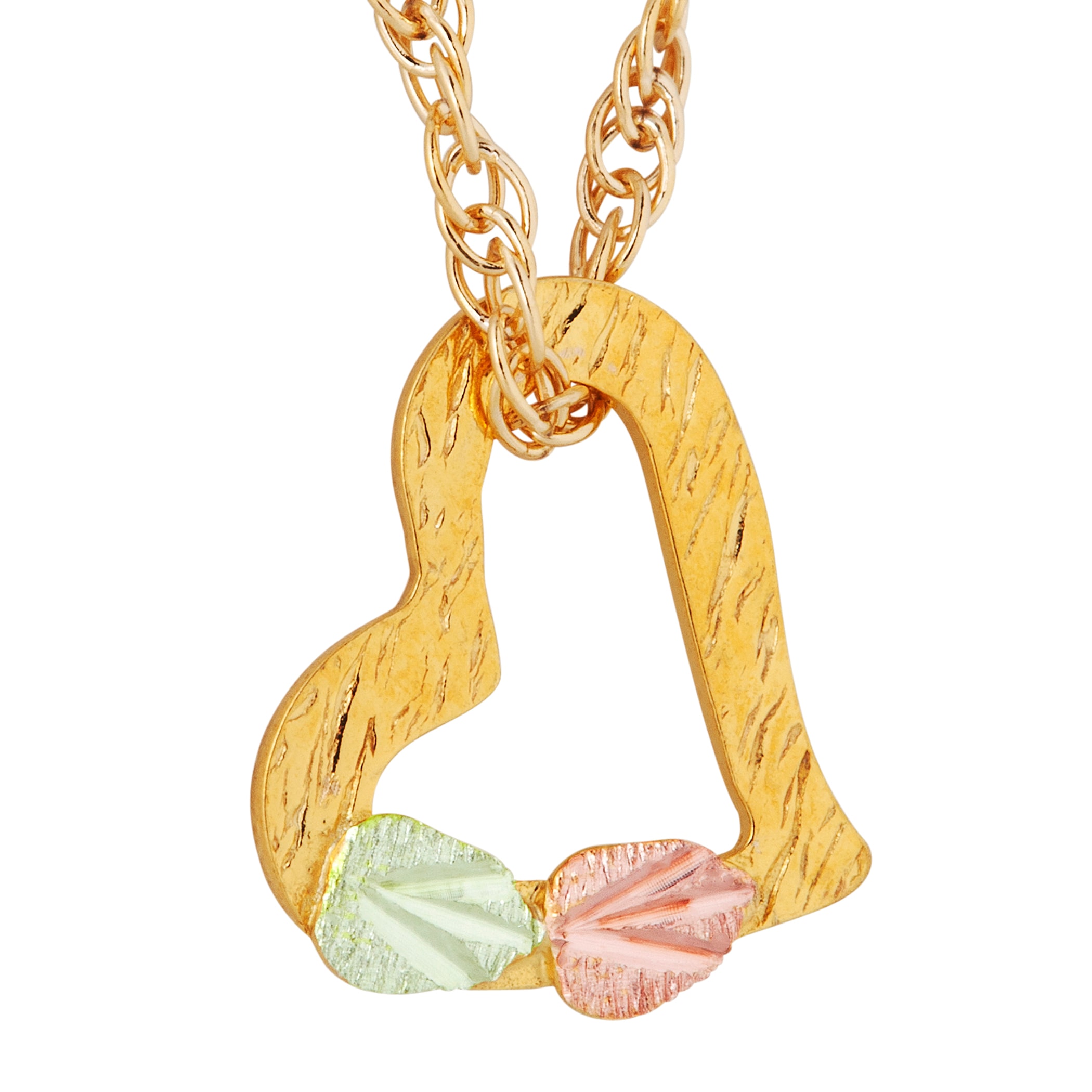Landstroms Black Hills Gold 10K Gold Pendant Necklace