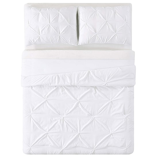 My World Pleated Reversible Duvet Set