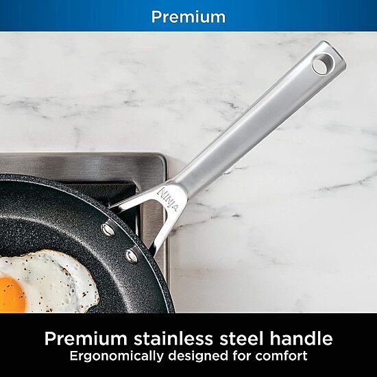 Ninja Foodi Neverstick Premium Hard Anodized 12 Inch Frying Pan