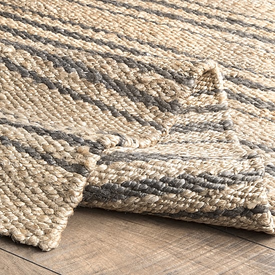 Nuloom Sandy Striped Indoor Rectangular Area Rug