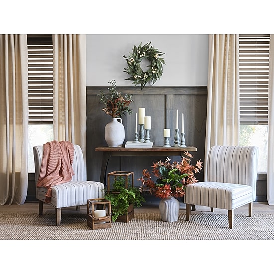 Linden Street Ceramic Pillar Candle Holder Collection