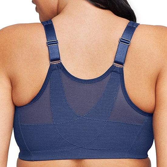 Glamorise Magic Lift® Posture Back Support Full Coverage Unlined Wireless Full Coverage Bra 1265
