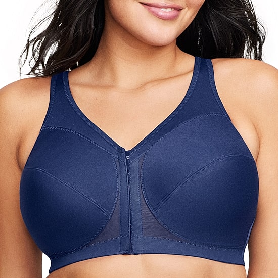 Glamorise Magic Lift® Posture Back Support Full Coverage Unlined Wireless Full Coverage Bra 1265