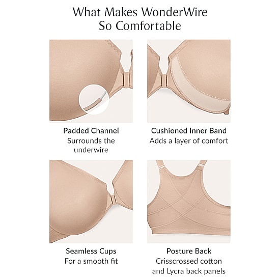 Glamorise Wonderwire Posture Bra- 9265