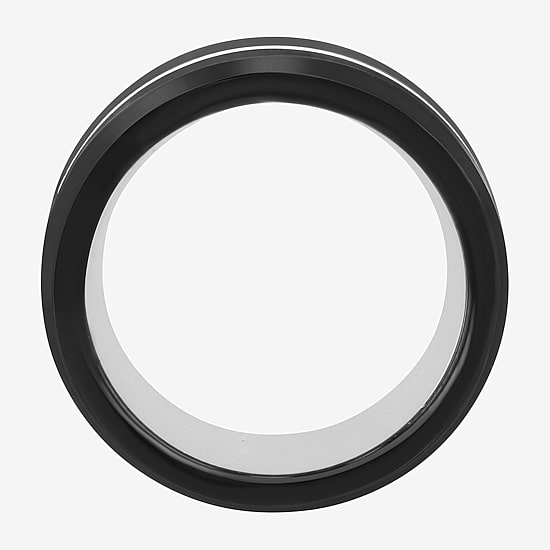 Mens 8MM Tungsten Wedding Band