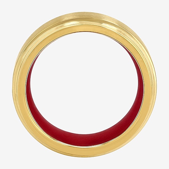 Mens 8MM Tungsten Wedding Band