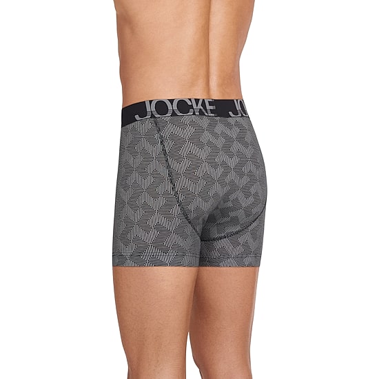 Jockey Active Stretch Mens 3 Pack Boxer Briefs 8797