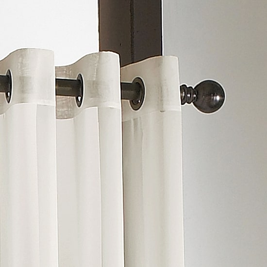 CHF Soho Voile Grommet Top Sheer Single Curtain Panel