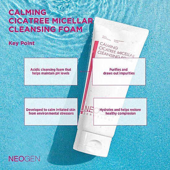 Neogen Dermalogy Calming Cica Tree Micellar Cleansing Foam