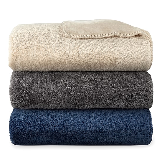 Linden Street Solid Plush Throw