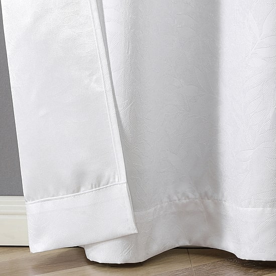 Regal Home Pascal Grommet Top Energy Saving Embossed Blackout Set of 2 Curtain Panel