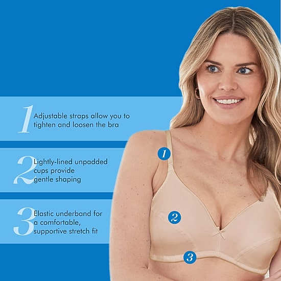 Bestform Cotton Wireless Bra - 5006255