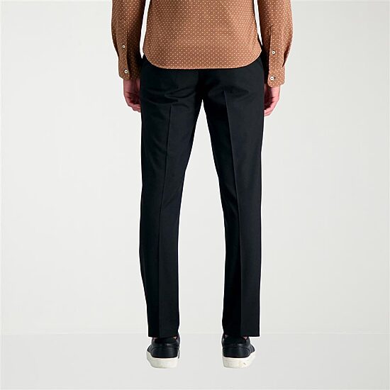Haggar JMH Mens Slim Fit Dress Flat Front Pant