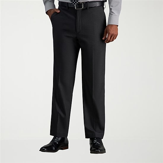 Haggar JMH Premium Stretch Mens Classic Fit Flat Front Suit Pant