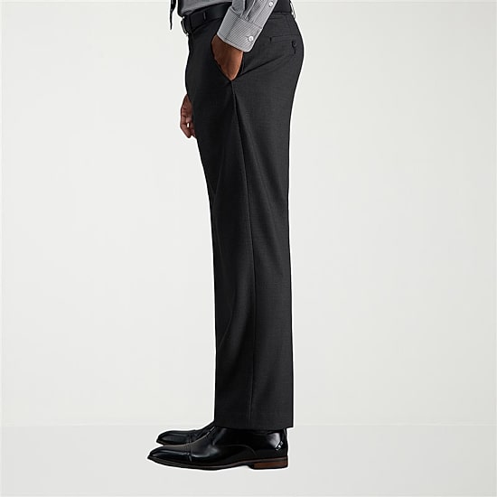 Haggar JMH Premium Stretch Mens Classic Fit Flat Front Suit Pant