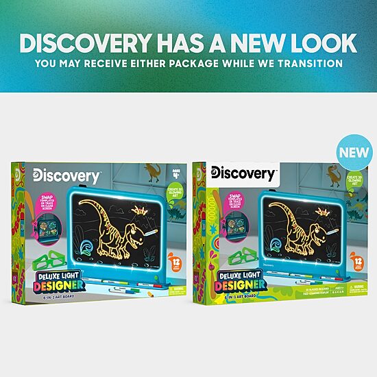 Discovery™ Deluxe Light Designer 6-In-1 Art Board