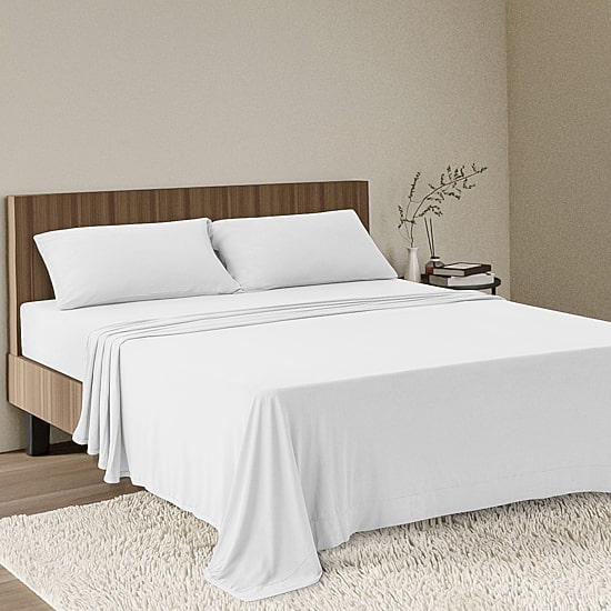 Awesome Home™ Jersey Wrinkle Resistant Deep Pocket Sheet Set