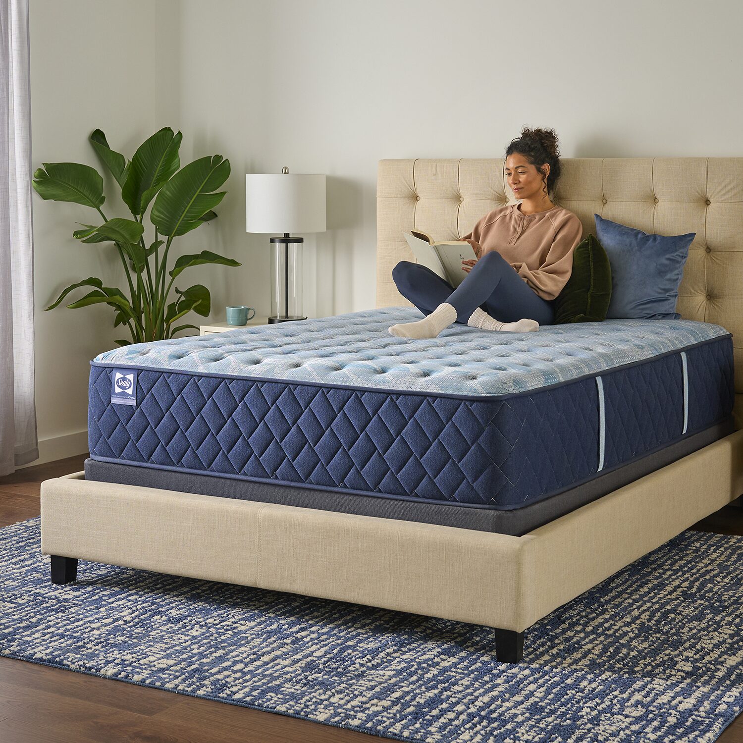 Sealy Cleburne 12.5" Firm Tight Top - Mattress Only