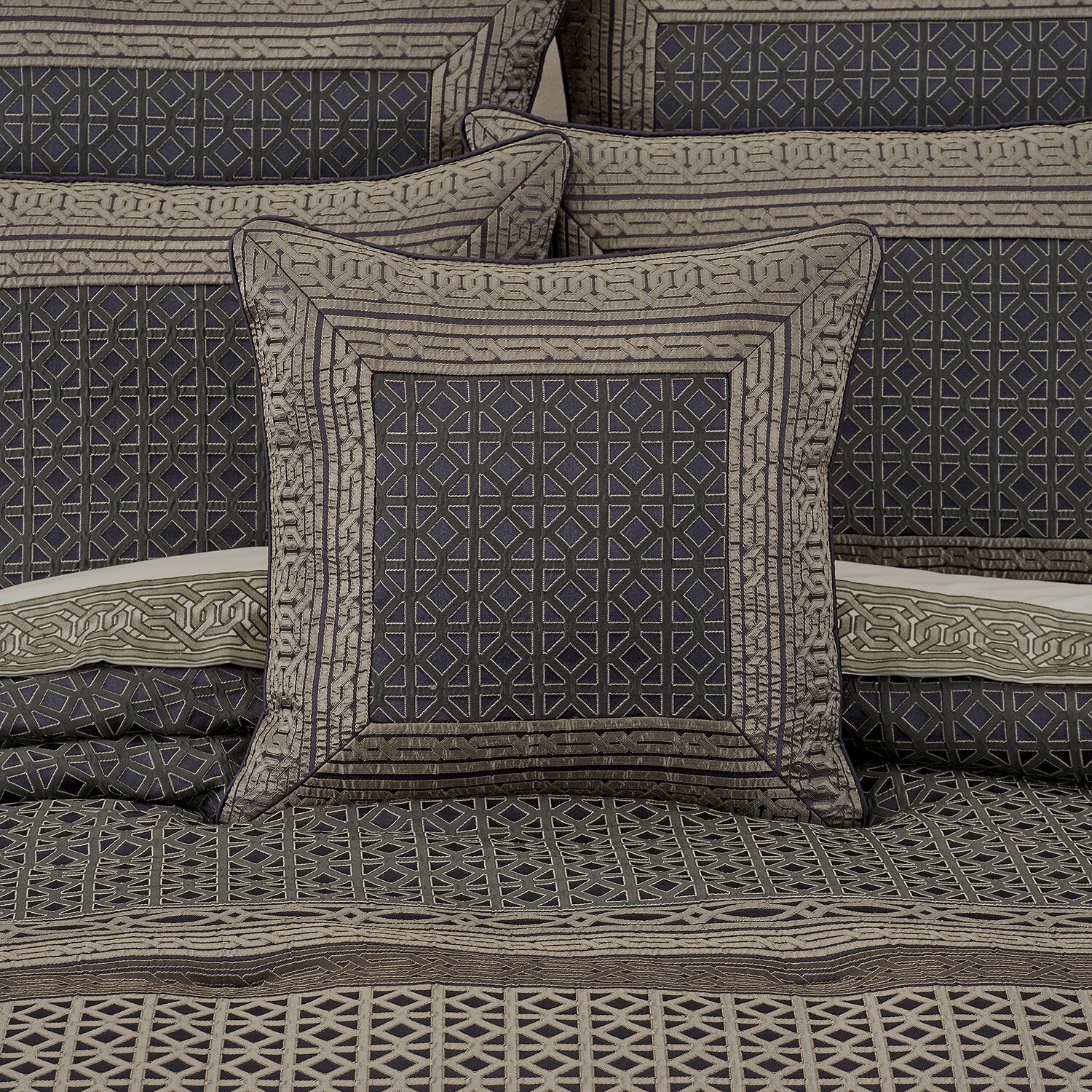 Queen Street Square Throw Pillow