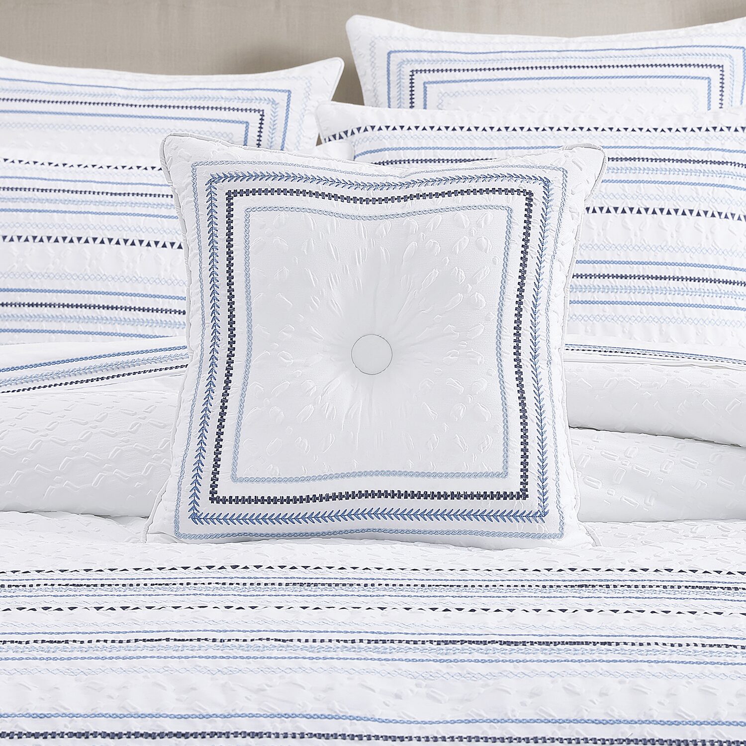Queen Street Square Throw Pillow