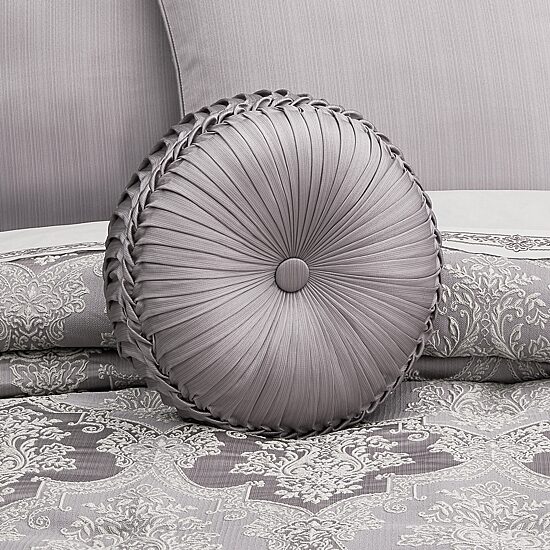 Queen Street Round Throw Pillow