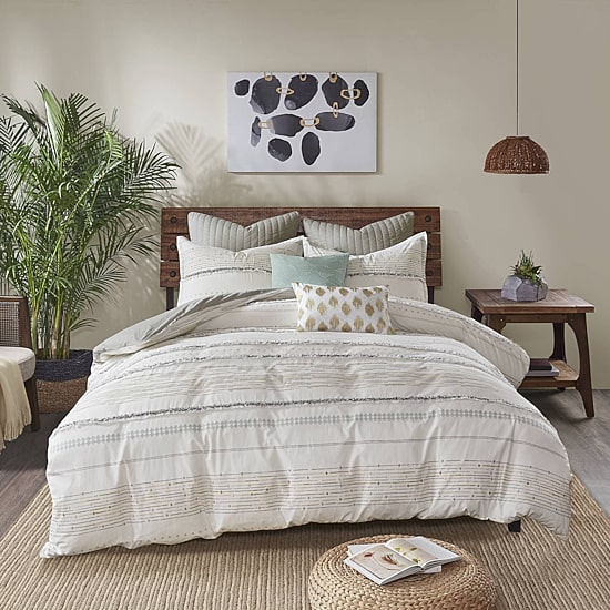 INK+IVY Nea 3-pc. Stripes Comforter Set