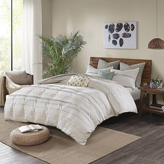 INK+IVY Nea 3-pc. Stripes Comforter Set