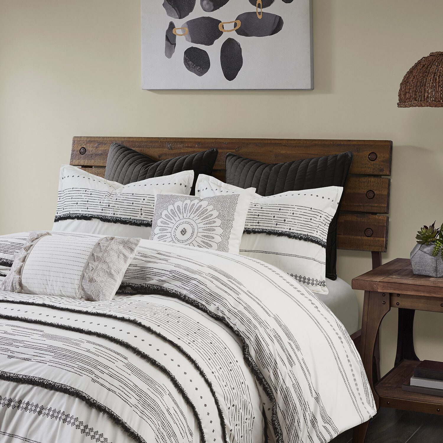 INK+IVY Nea 3-pc. Stripes Comforter Set