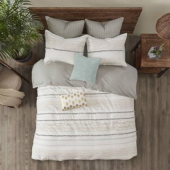 INK+IVY Nea 3-pc. Stripes Comforter Set