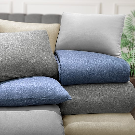 Awesome Home™ Soft Jersey Comforter Set ZZ Top Midweight Reversible Easy Care Comforter Set