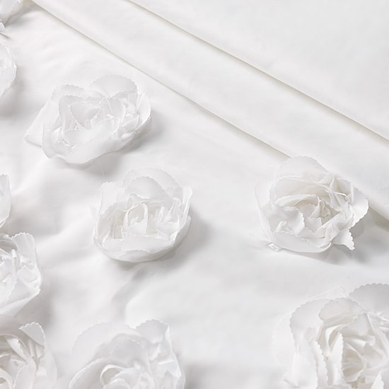 Awesome Home™ Floral Ruffle Shower Curtain