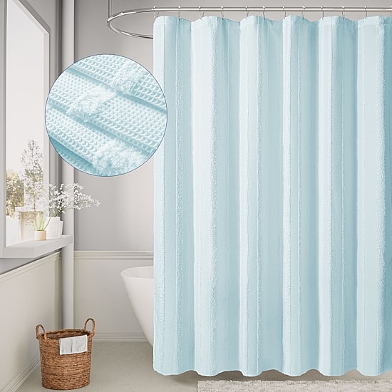 Awesome Home™ Spa Stripe Shower Curtain