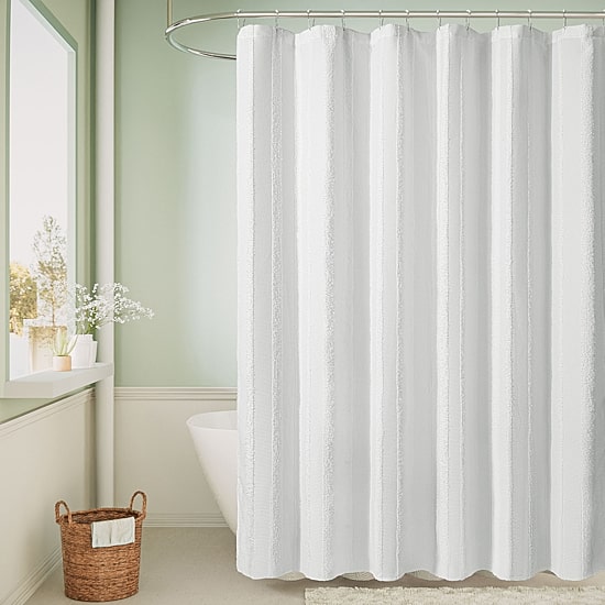 Awesome Home™ Spa Stripe Shower Curtain