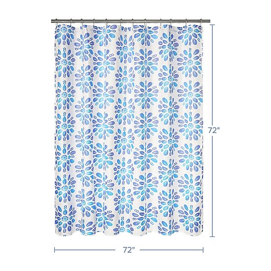 Awesome Home™ Boho Floral Dobby Shower Curtain