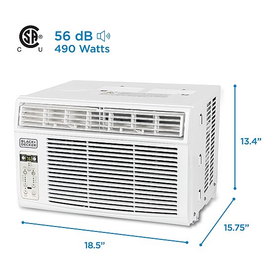 Black+Decker 6000 Btu Ac Window A/C