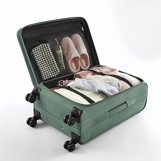 Protocol Explorer 2.0 24 Inch Softside Expandable Checked Spinner Luggage