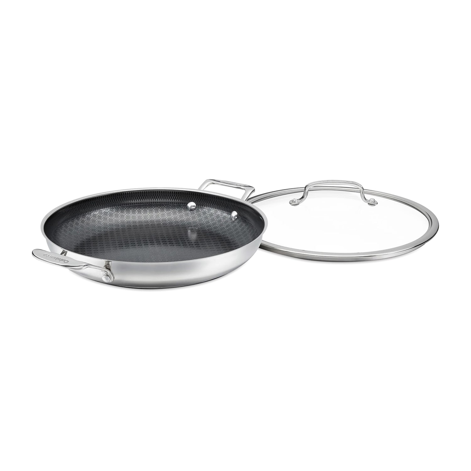 Cuisinart Fusion Stainless Steel 12" Everyday Pan with Lid