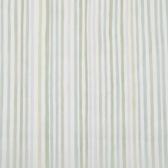 Home Expressions Lisette Stripe Print Rod Pocket Sheer Single Curtain Panel