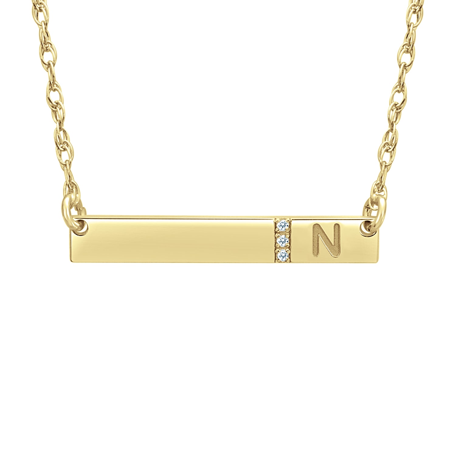 Womens White Diamond Accent 10K White Gold Pendant Necklace