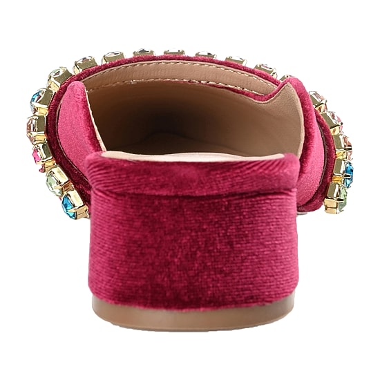 Journee Collection Jewel Womens Pointed Closed Toe Mules