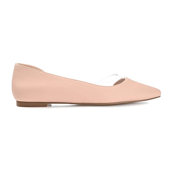 Journee Collection Mikki Womens Pointed Closed Toe Ballet Flats
