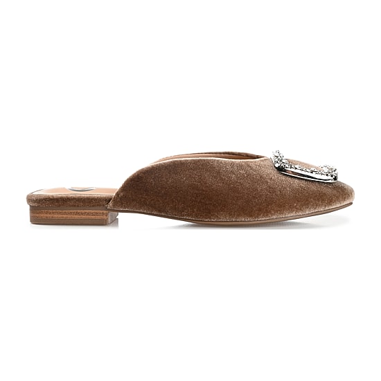 Journee Collection Sonnia Womens Square Closed Toe Mules