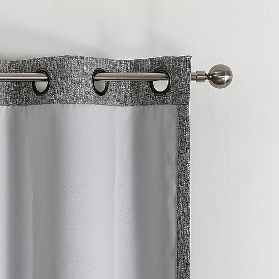 Max Blackout Campbell Grommet Top Energy Saving 100% Blackout Single Curtain Panel