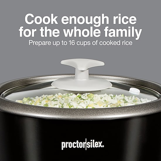 Proctor Silex 16 Cup Rice Cooker & Steamer