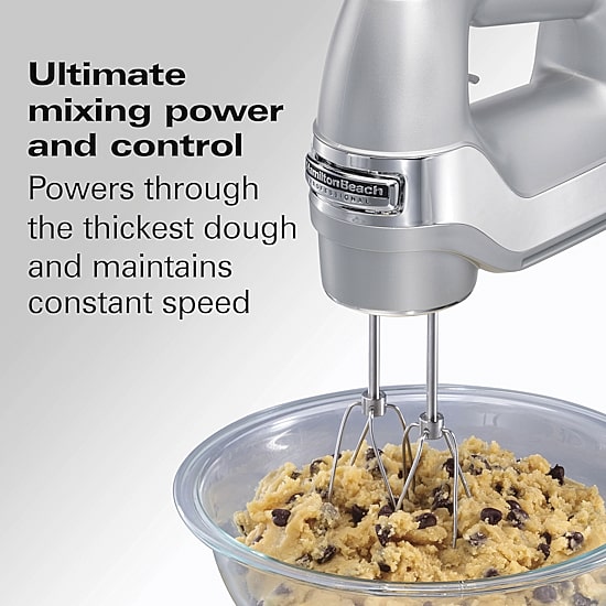 Hamilton Beach Professional 5 Speed Hand Mixer with Easy Clean Beaters