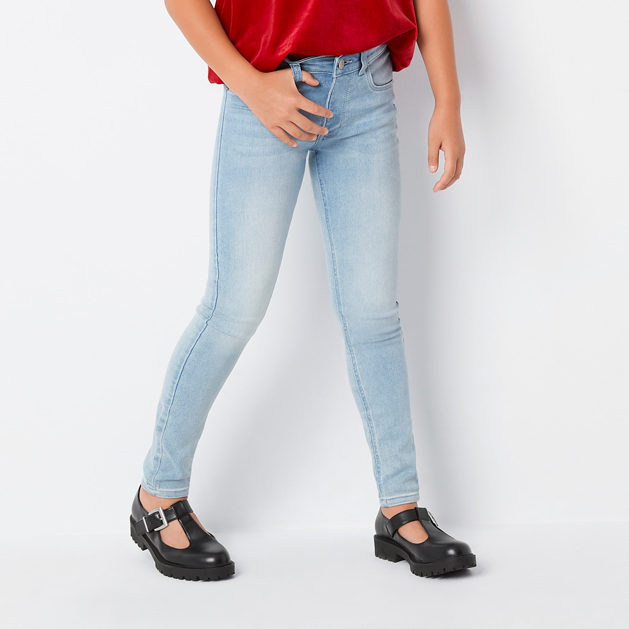 Thereabouts Little & Big Kid Girls Slim Fit Jegging