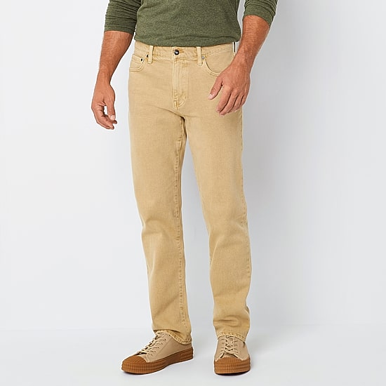 mutual weave Mens Stretch Fabric Straight Leg Jean