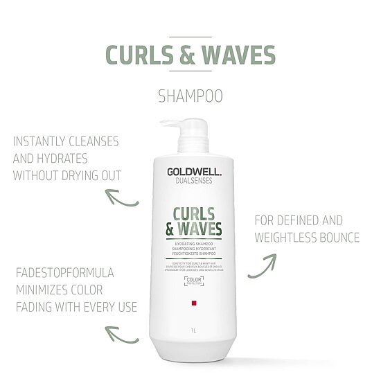 Goldwell Dualsenses Curls & Waves Hydrating Shampoo 33.8 oz.